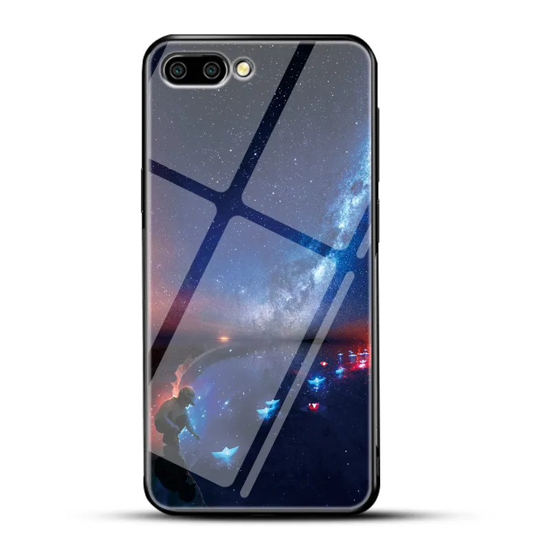 Чехлы из закаленного стекла для телефонов Huawei Y9 2019 2018 Honor 8X Max P20 Pro P20lite P30 мягкий