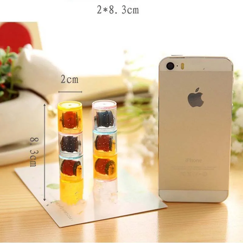 1 шт в лоте Красочные мультфильм прокрутки штамп набор игрушек для детей