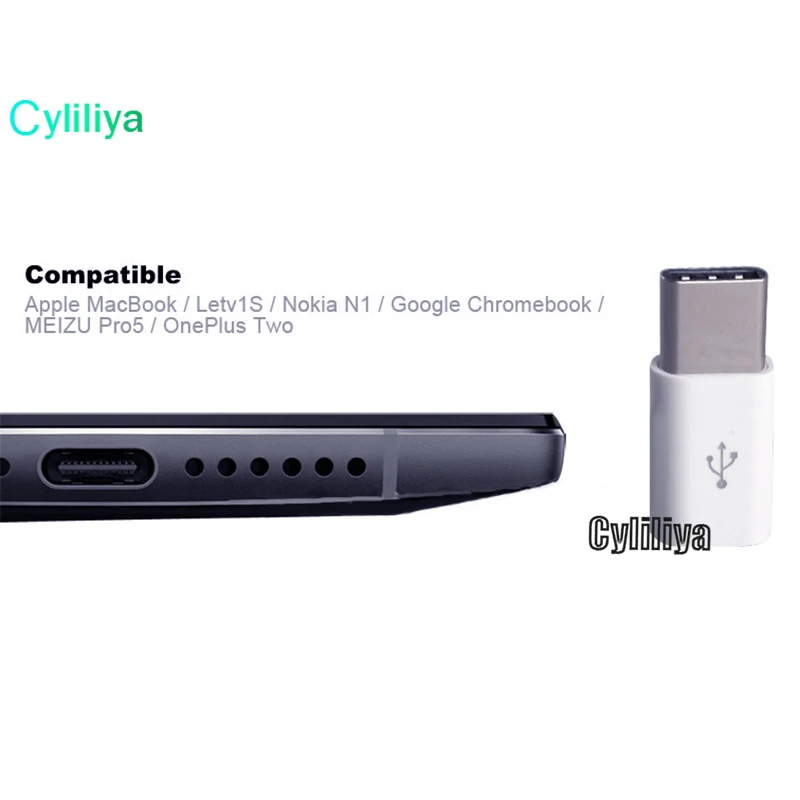 Горячая распродажа! USB 3 1 Тип C папа к Micro Женский адаптер конвертер Разъем USB-C