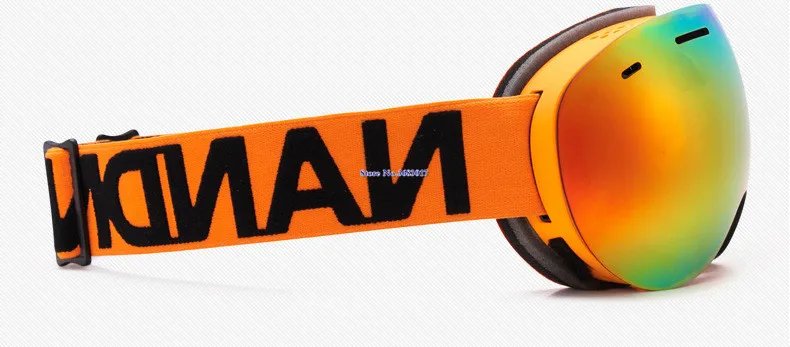 NANDN лыжные очки двойные слои UV400 Анти-туман большой Лыжная маска очки Лыжный Спорт Для мужчин Для женщин Горные лыжи сноуборд очки с Оригинальная коробка