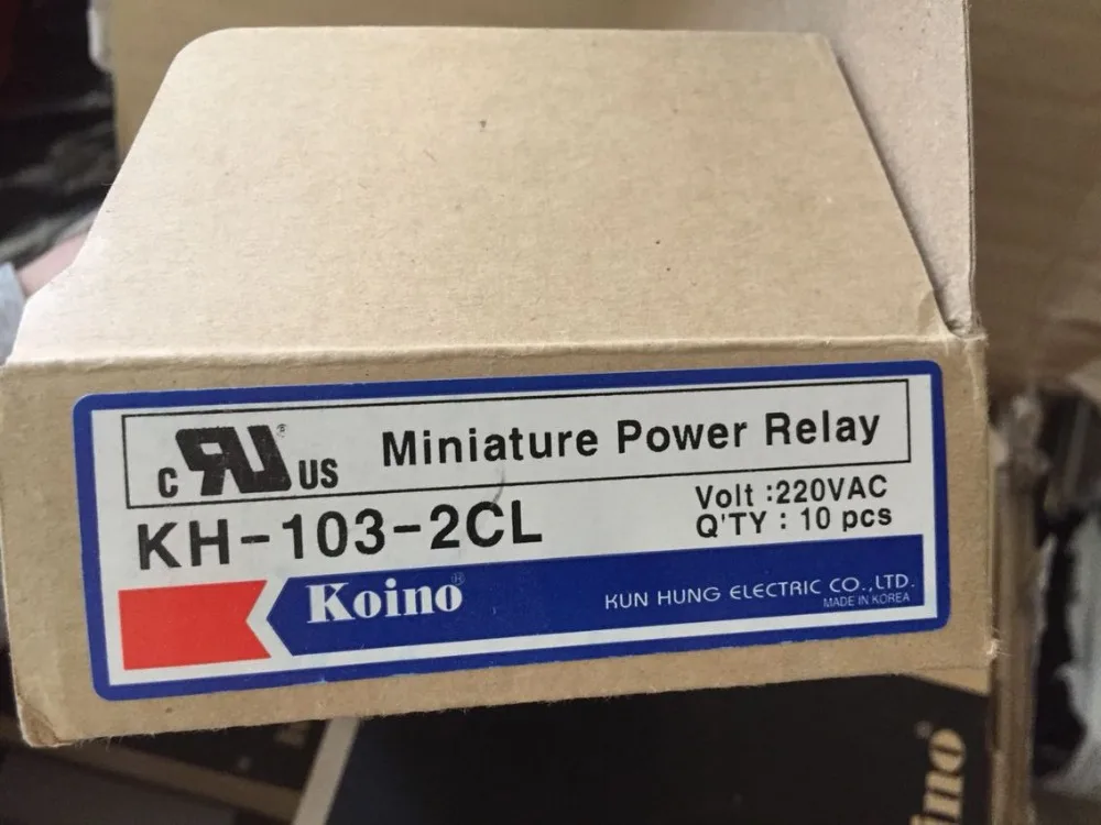 KH-103-2CL DC24V 5A DIP8 KOINO реле KUN HUNG 2 от C со светодиодом новые и оригинальные 10 шт./лот |