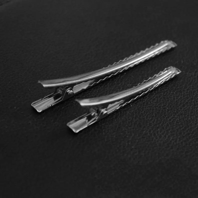 Ультраузкий квадратный зажим для волос 3 мм 10 шт. аксессуары DIY экологически