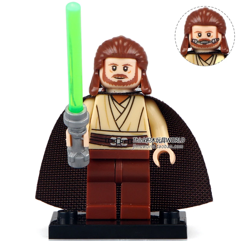 Новые 10 шт. PG8021 Звездные войны C3PO Люк Скайуокер Obi Wan Sith Анакин Скайуокер DIY фигурки совместимы с детьми Звездные войны подарок