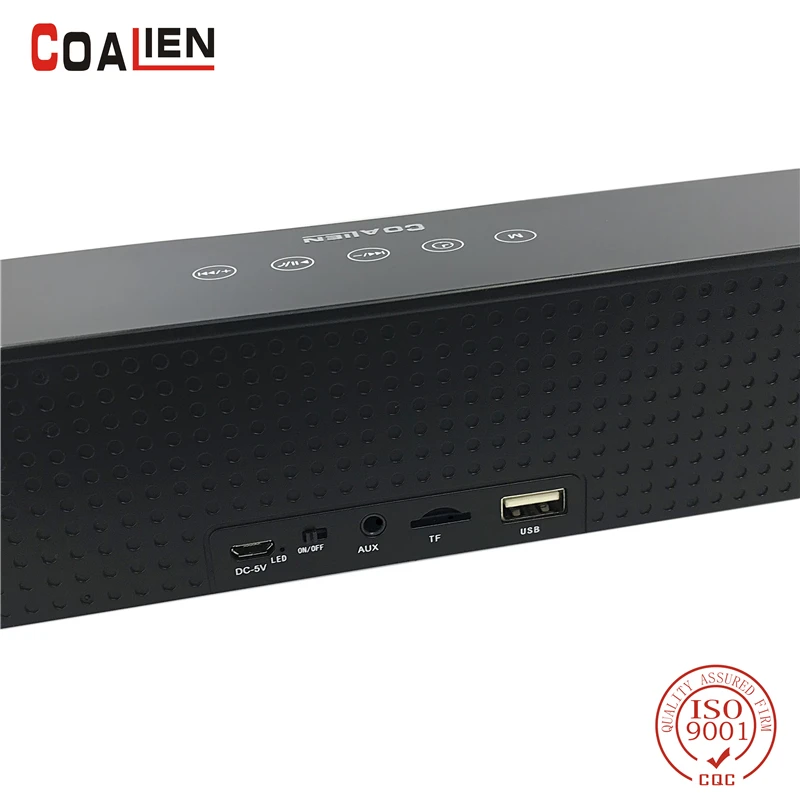 Coalien Беспроводной Bluetooth Динамик портативные колонки 10 Вт сабвуфер домашний Театр
