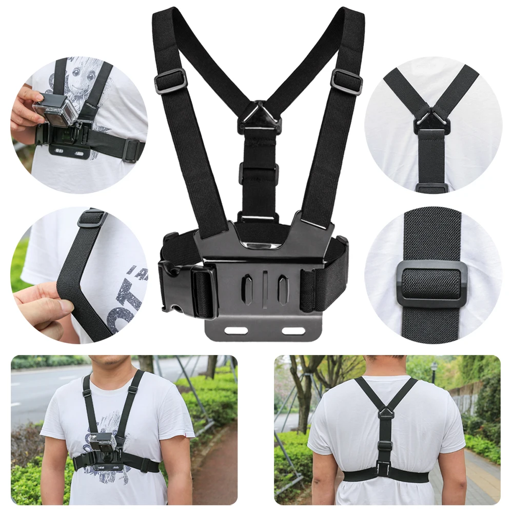 Lt рыба Спорт Действие Камера Бретели для нижнего белья GoPro hero6 5 черный герой 4 3 2 1