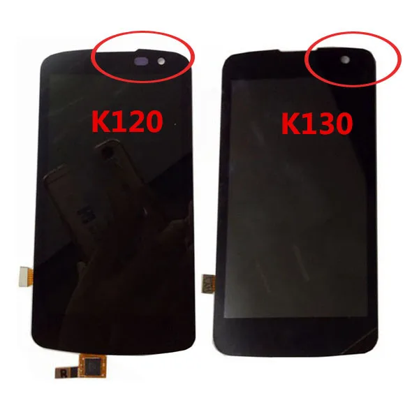 ЖК дисплей 4 5 дюйма для LG K4 LTE 4G K120 K120E K130E K130 + кодирующий преобразователь