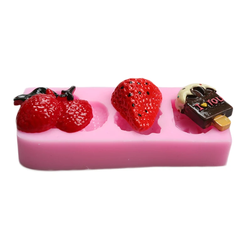 Инструменты для украшения тортов из мастики фруктов и овощей силиконовая форма