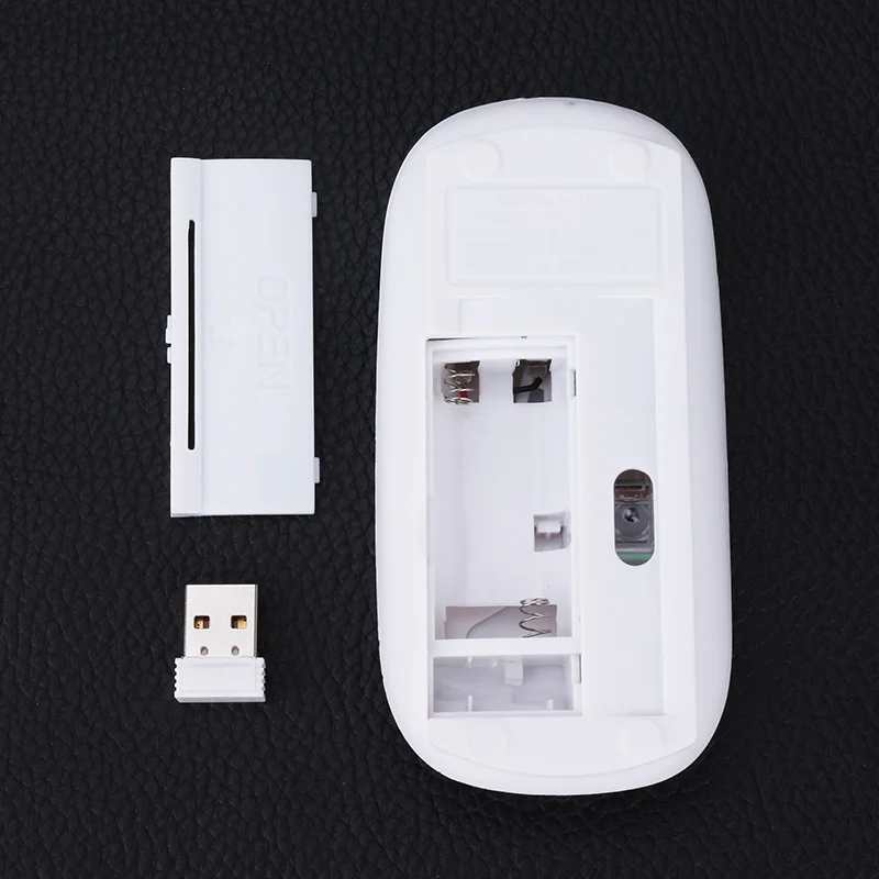 2,4 ГГц Беспроводная мышь ультратонкий USB 1600 dpi оптический беспроводной компьютер мини прокрутки беспроводная мышь s для ПК ноутбука