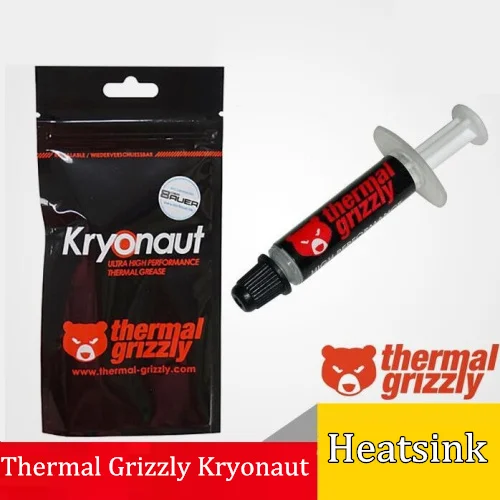 Термальная графическая карта Grizzly Kryonaut 1g ПК процессор GPU охлаждение жидкого
