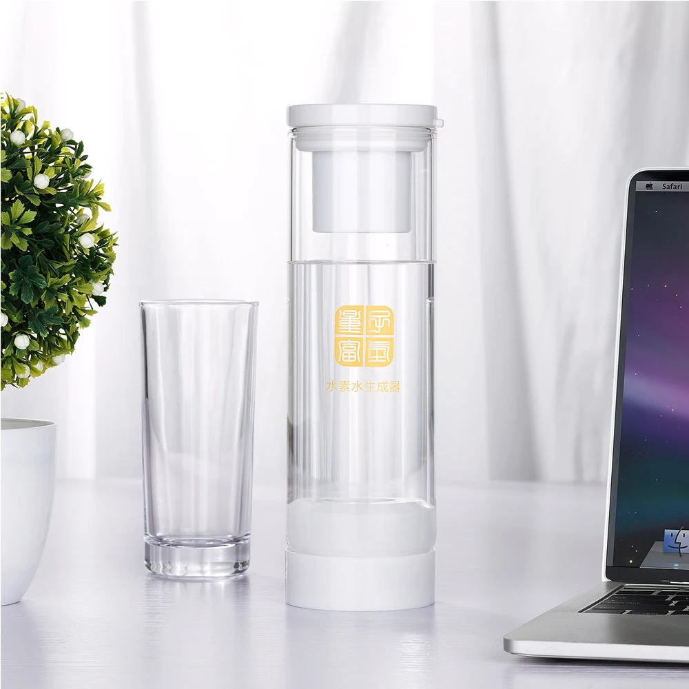 

IHOOOH Molecular Resonance Effect Technology 7.8Hz MRETOH Hydrogen Rich Water Generator SPE/PEM Electrolysis H2 Ionizer Bottle
