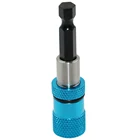 Магнитный держатель бит для электрической дрели с шестигранным хвостовиком 14 дюйма, 1 шт., магнитный удлинитель из нержавеющей стали, синий