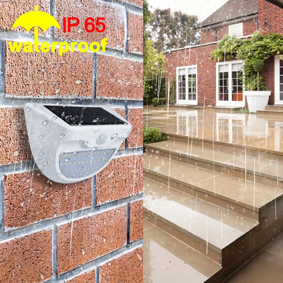 Foxanon Водонепроницаемый светодиодный солнечный светильник наружный Солнечный