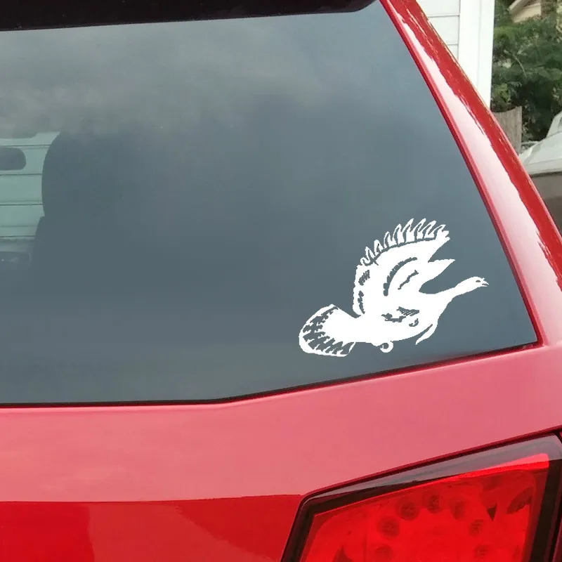 Персональный Забавный Летающий охотничий пистолет птица графический винил для