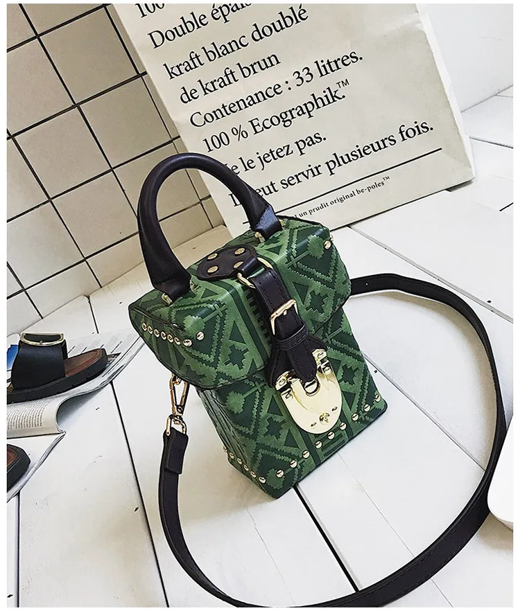 Мода портативный маленькая сумка новый ретро тиснением Бангалор женские модные