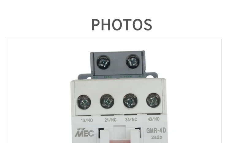 Контактор постоянного тока реле 2NO2NC 3NO1NC 4NO катушки напряжение DC24V DC110V DC220V GMR-4D реле