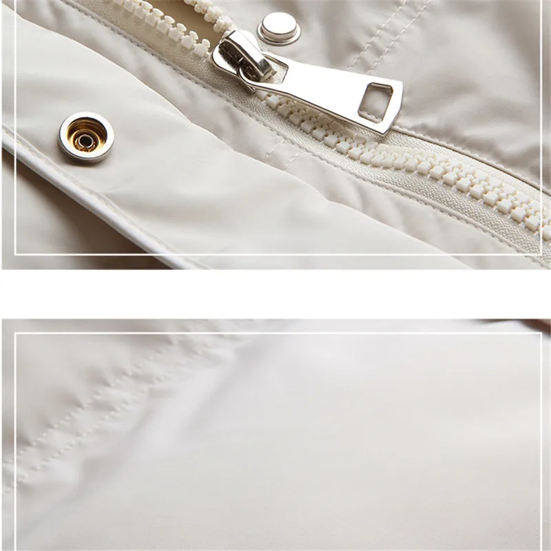 Зимняя женская верхняя одежда 2018 Новинка меховой воротник средней длины пуховая