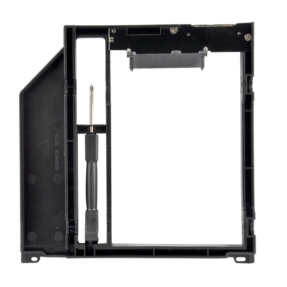 DeepFox 2nd HDD Caddy 9 5 мм SATA 3 0 2 &quotSSD Optibay компакт дисков DVD корпус для внешнего жесткого
