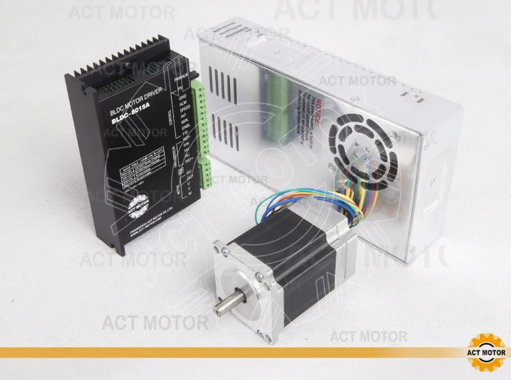 DE склад и ЕС бесплатно! Двигатель ACT 57BLF03 + BLDC8015A мощность 7 шт. DM542 4 s23hs8630 так