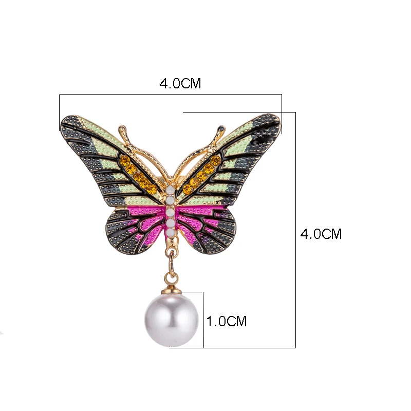 TDQUEEN Crystal Bee Brooches For Women Silver Color Metal Hijab Pins Jewelry Party New Dragonfly Butterfly Lapel Pin Broches | Украшения и
