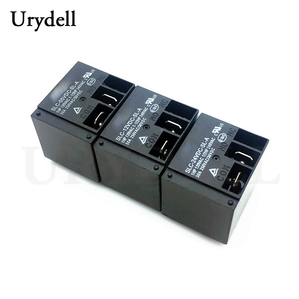 Оригинальное реле 2 шт. Φ 5V 12V 24V 30A T91 5 контактов | Строительство и ремонт