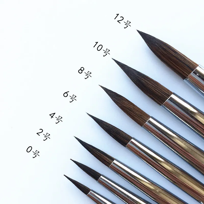 7pcs High Grade Paint Brush Watercolor Painting Set Quality Brushes for Art Supplies | Канцтовары для офиса и дома