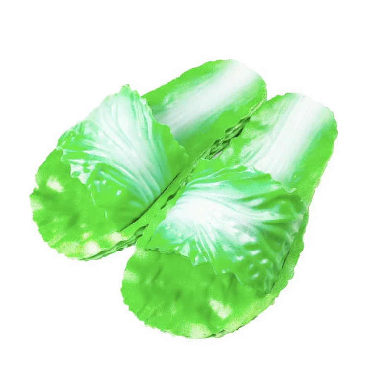 

New crocse женские summer beach slippers strange cabbage net red slippers women's casual wear couple slippers sandals