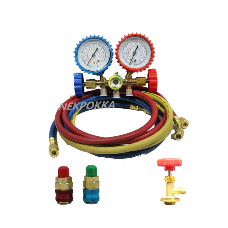 R134 R22 R404A R410, датчик давления хладагента для бытового кондиционирования воздуха/замер давления наполнения хладагента