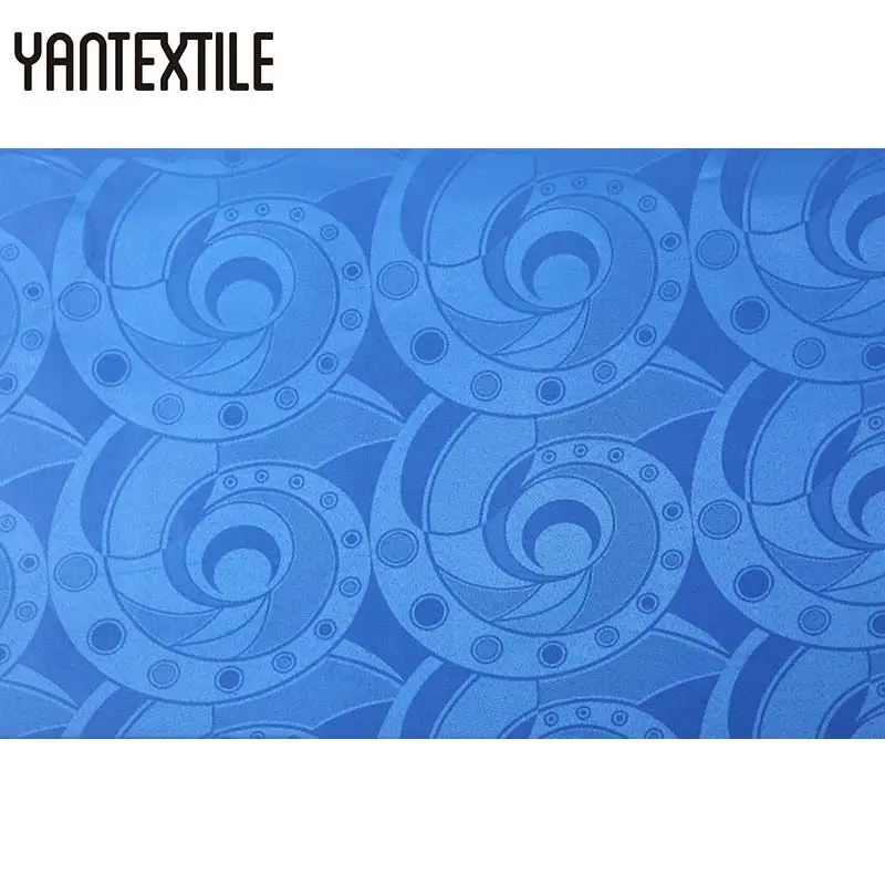YANTEXTILE голубой цвет Getzner 10 метров Австрия качество парча в Гвинейском стиле ткань Африканская кружевная ткань с вечерние цветные ткани