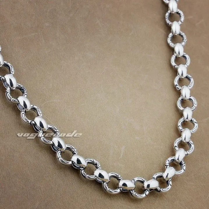 Fashion Fish Hook Waist Pendant Solid 925 Sterling Silver Cool Men's Biker Totem Changing Fate Ring Wallet Chain 8F001WC2 | Украшения и