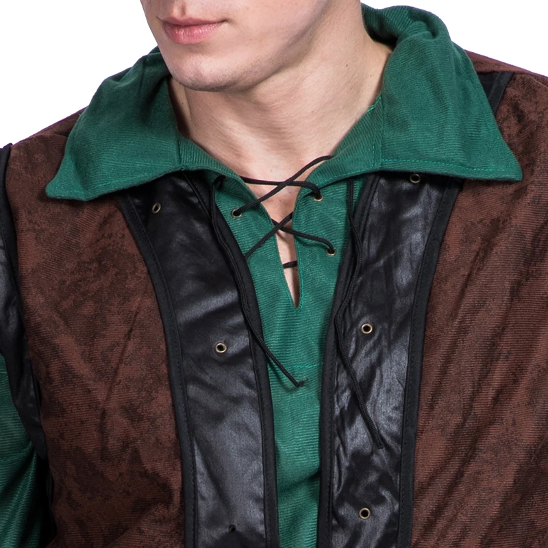 2019 средневековый герой Робин Гуд косплей мужчины Робине Хэллоуин костюм для