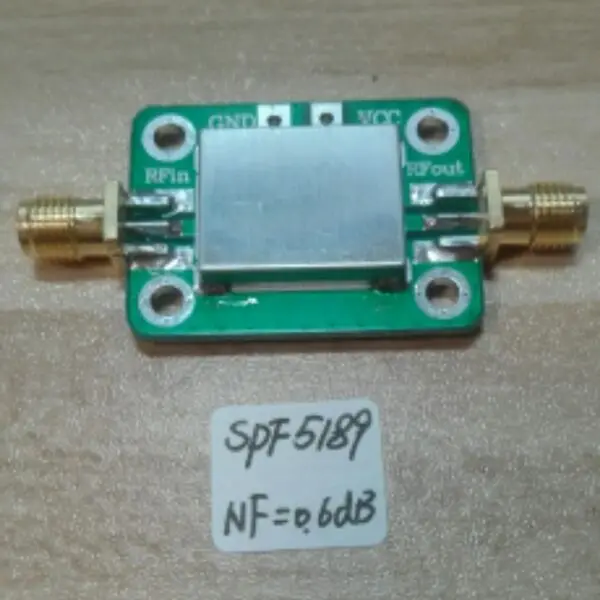 LNA 50 4000 МГц SPF5189 NF = 0.6dB RF усилитель приемник сигнала для FM HF VHF/UHF Ham радио|amplify
