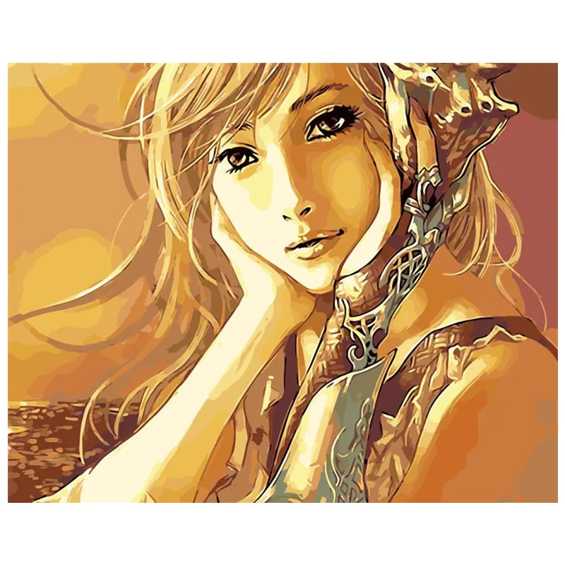 Афина богиня мудрости картины по номеру ручная краска Painitng окраска номерам