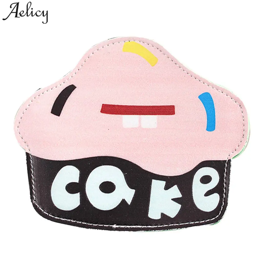 Aelicy новые Мультяшные женские кошельки и сумочки с милым мороженым кожаный чехол