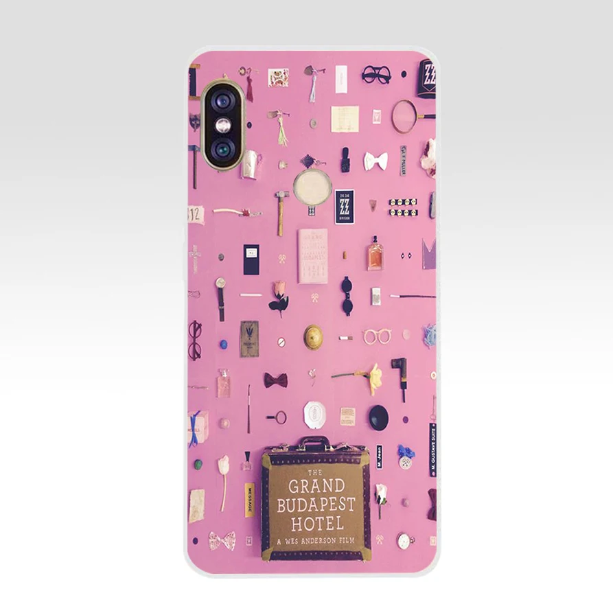 206AQ Wes Andersons багаж Мягкий Силиконовый ТПУ чехол для телефона xiaomi redmi 6 pro note 5 plus 4 4x mi 8