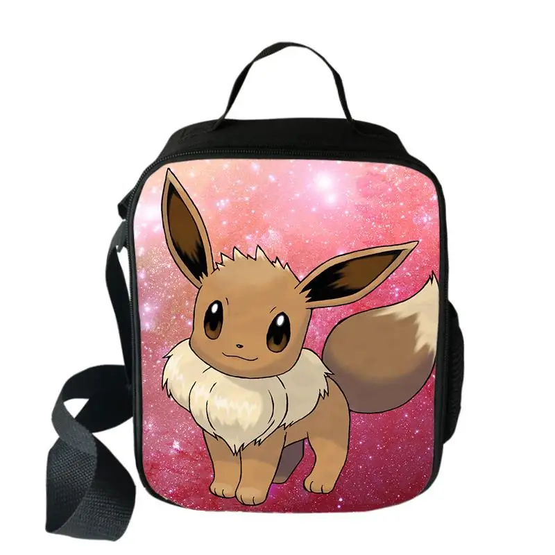 012 Покемон чармандер Sylveon Переносные сумки для обедов студенческие сумки для хранения еды дети пикника путешествия вместительная обеденная сумка - Цвет: 012