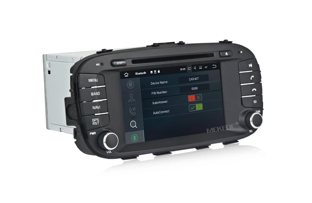 HD 1024x600 PX30 " чистый Android 9,0 2+ 16G Автомобильный gps-навигатор для Kia Soul 2013- BT автомобильный Радио dvd cd wifi