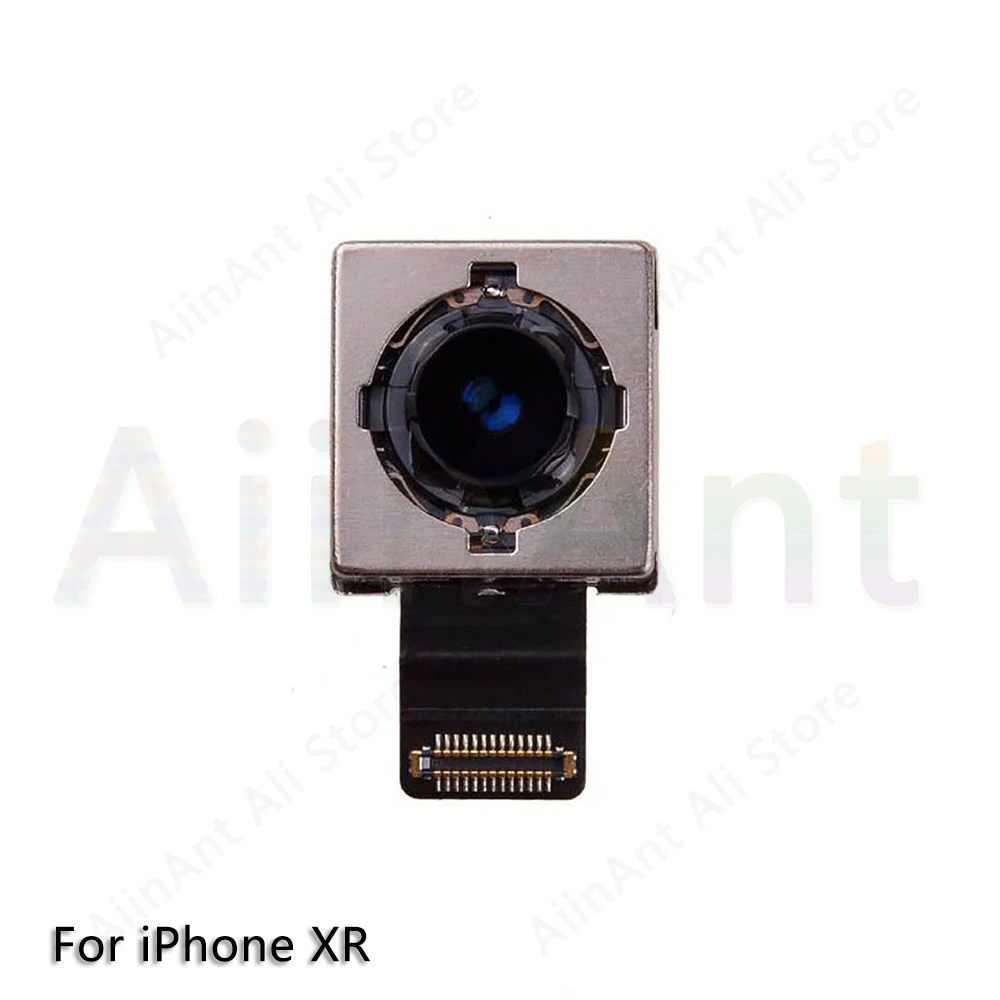 For iPhone XR Оригинальная задняя камера для iPhone 7 8 Plus, Задняя Основная камера, гибкий кабель для iPhone X Xs Max XR, запчасти для ремонта - Цвет: For iPhone XR
