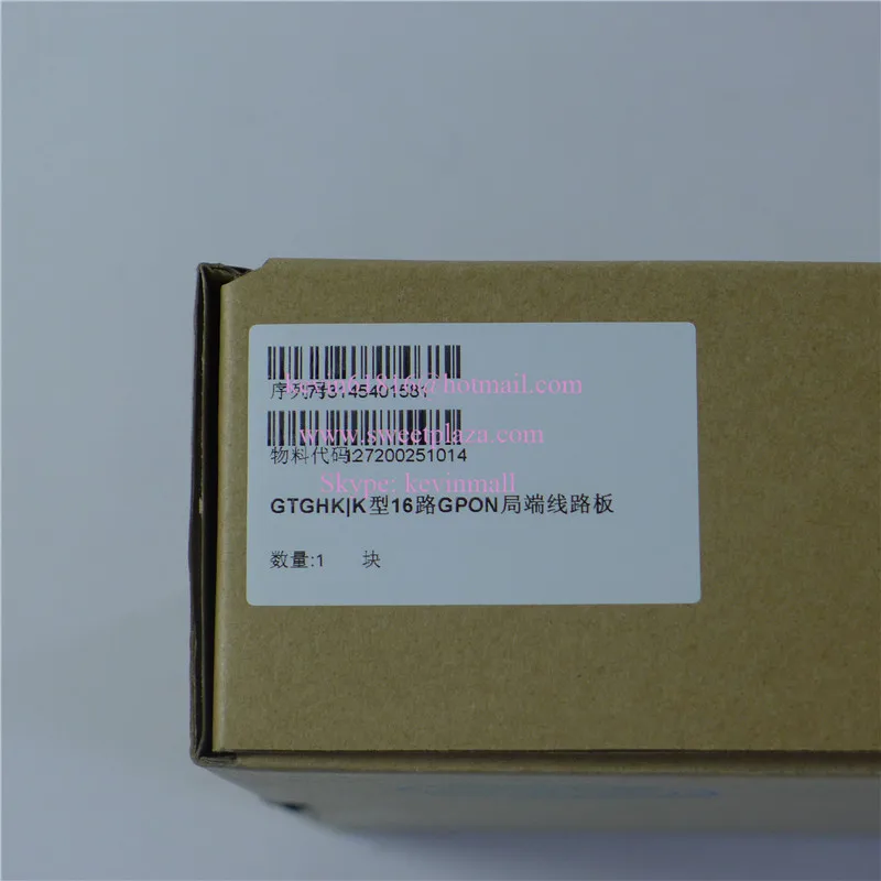 Zte карты 16 портов GPON доска GTGH для zte C300 C320 OLT, с 16 sfp-модули, высокий уровень интеграции. FiberCore