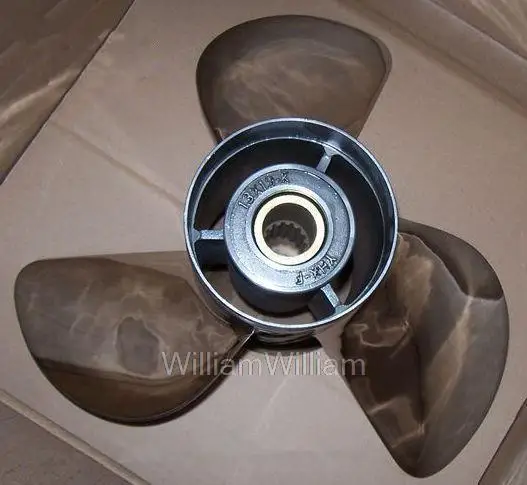 Пропеллера для Suzuki 4-тактный 115-140HP лодочный мотор заменитель 19 дюймовые рыболовные плоскогубцы из нержавеющей стали, 13* 19-K