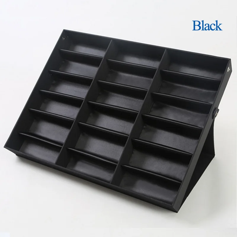 Коробка для хранения очков с 18 ячейками коробка подставка солнечных защита от