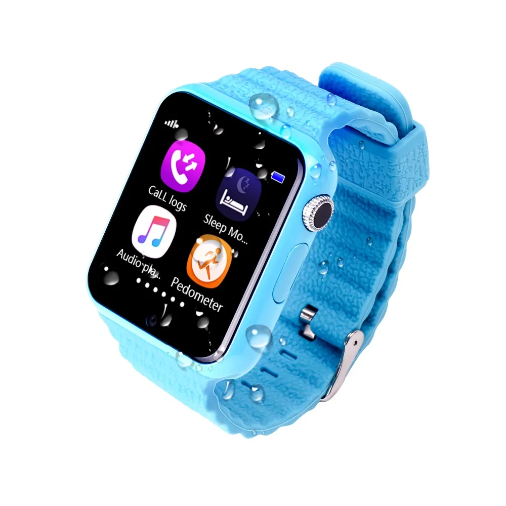 GPS Smart Watch Kids V7k Camera/Facebook SOS Call Location DevicerTracker for Kid Safe Anti-Lost Monitor PK Q90 Q80 Q750 Q60 Q50 |