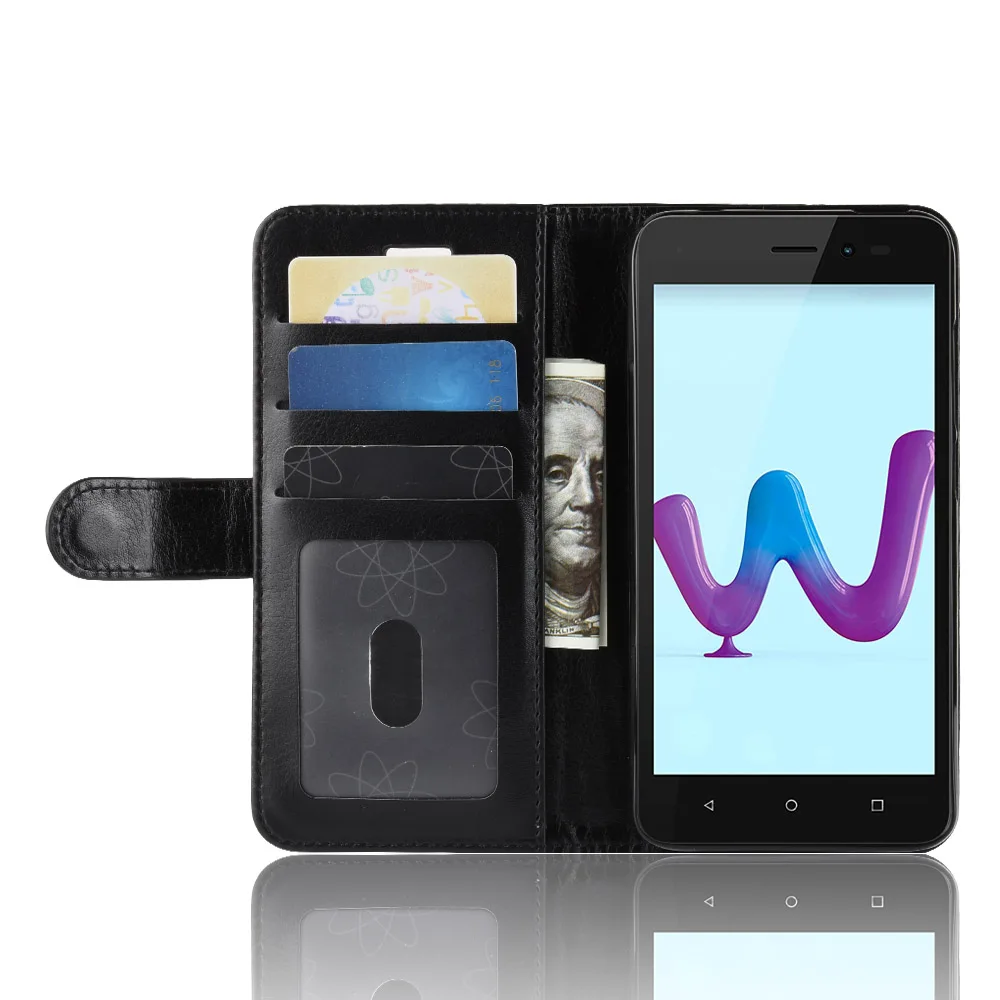 Брендовый кожаный чехол-бумажник с узором gligle R64 для Wiko Sunny 3 чехол Защитные Чехлы |