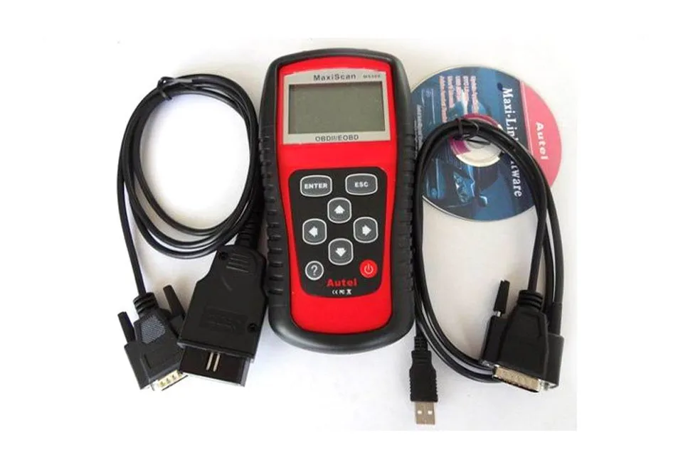 MaxiScan MS509 OBDII/EOBD сканер для США, европейских и азиатских транспортных средств autel MS 509 поддержка мульт-языков Быстрая