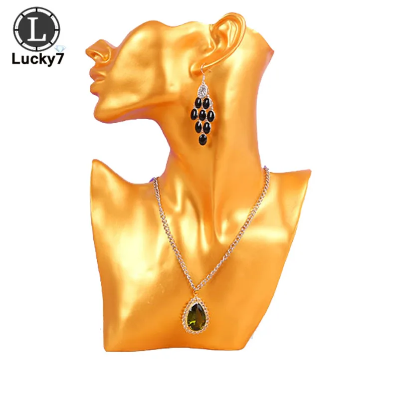 Necklace Jewelry Display Counter Showcase Resin Pendant Bust Holder Earring Stand Portrait Frame | Украшения и аксессуары