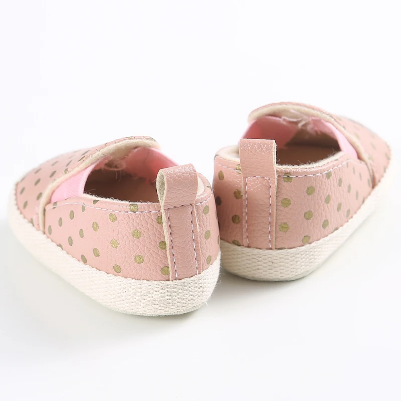 Новинка 2017 г. милая кожаная обувь с мягкой подошвой для малышей на весну и осень