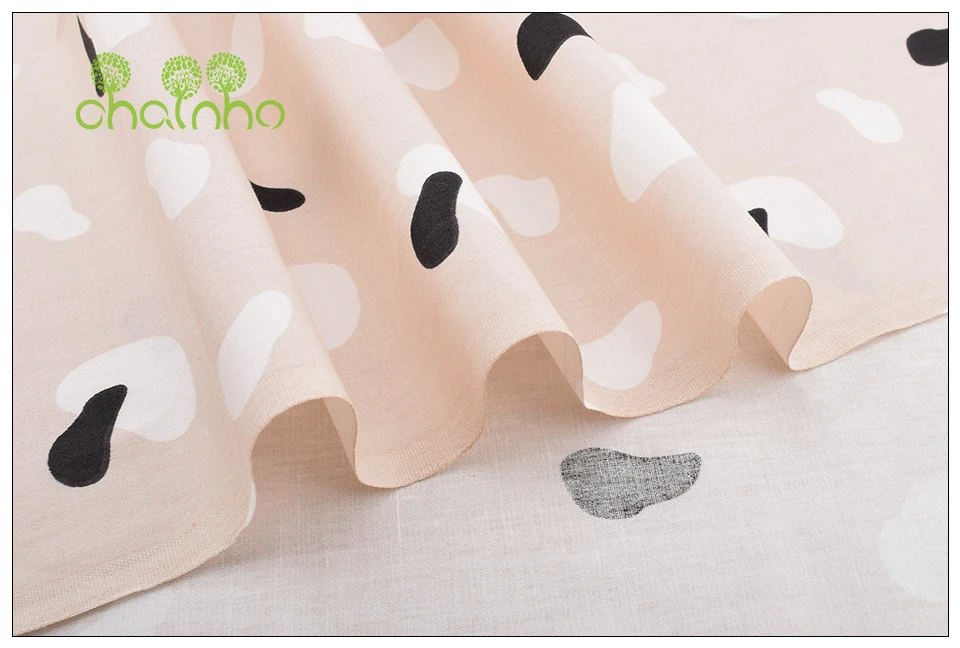 Chainho, корова и молоко, мультфильм печатных твиловая, хлопковая ткань, DIY квилтинга Вышивание для маленьких детей простыни, подушки, подушки, игрушки материал