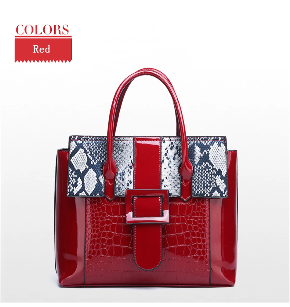 LONOOLISA Sac A основной Femme лакированная кожа женские ручные сумки для женщин серпантин роскошные сумки женские сумки дизайнерские Bolso
