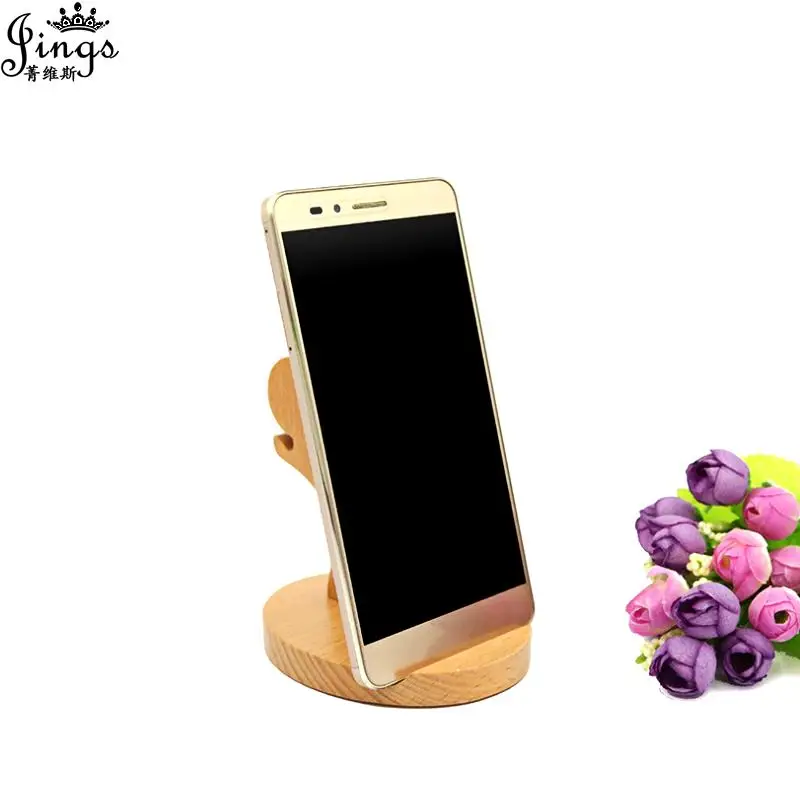 Поп древесины телефона держатель подставка kufung для iphone 4 5S 6 S 7 Plus и Samsung S6 S7 S8 Edge Xiaomi