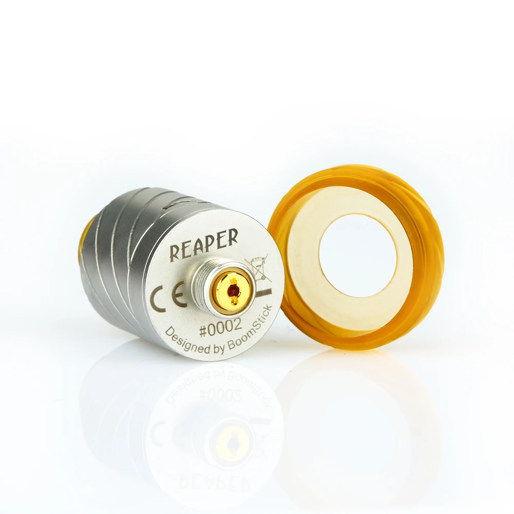 Итальянский инженерный жнец BoomStick 18 мм RDA с BF штифтом нижняя подача для Squonker