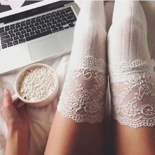 Fashion Hot Sexy Women Long Over The Knee New Girl Socks Soft Cotton Stockings Thigh High Solid | Женская одежда